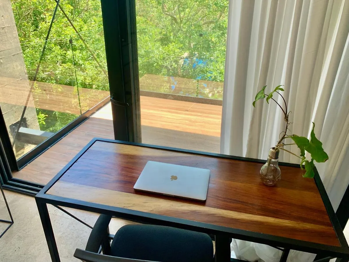 Glass Jungle Villa With Amazing Green Views -10 Min Dt Playa del Carmen