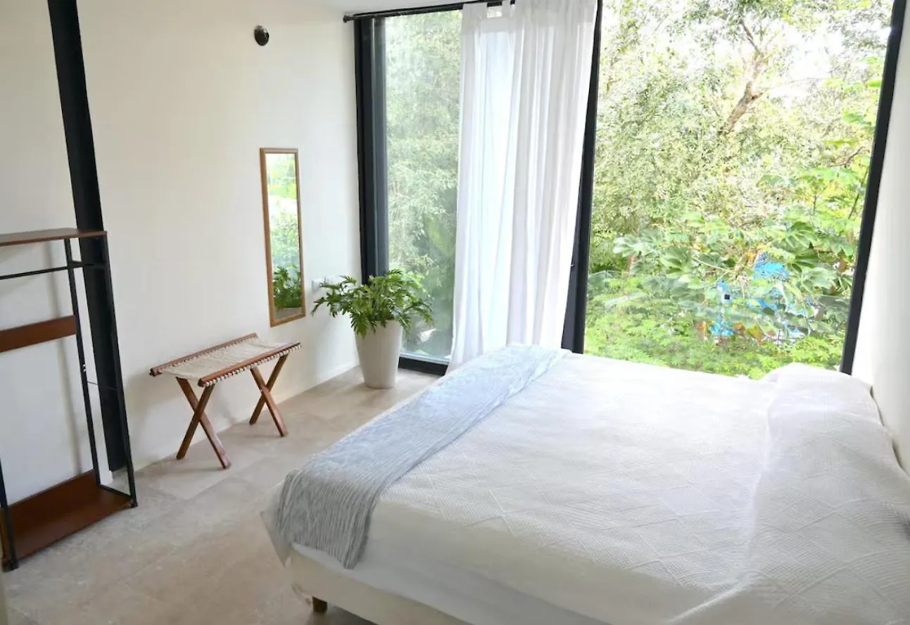 Glass Jungle Villa With Amazing Green Views -10 Min Dt Πλάγια Ντελ Κάρμεν Μεξικό
