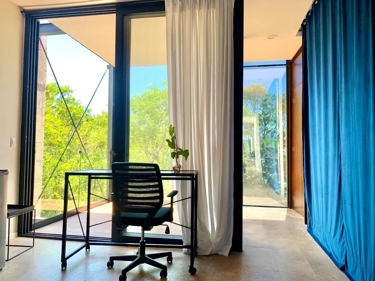 Glass Jungle Villa With Amazing Green Views -10 Min Dt Playa del Carmen